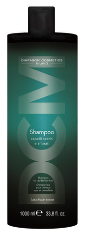 Восстанавливающий шампунь для сухих, истощенных волос с экстрактом цветов лотоса Lisap Milano 1000 мл