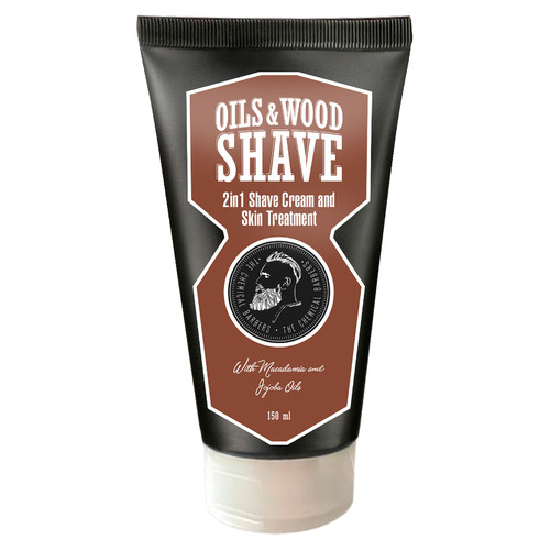 Крем для бритья Масло и Дерево Chemical Barbers Moisturize Shave 150 мл