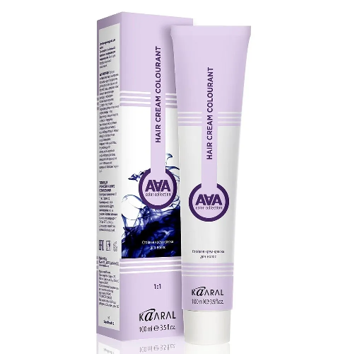 Cтойкая крем-краска для волос Kaaral AAA Hair Cream Colorant 9,52 очень светлый розово-перламутровый блон ининтенсивный 100 мл