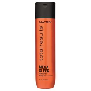 Шампунь для гладкости непослушных волос с маслом ши  MATRIX Mega Sleek 300 мл