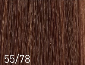 Безаммиачный перманентный краситель для волос 55,78 светлый шатен бежево-фиолетовый Escalation Easy Absolute 3 LISAP MILANO 60 мл