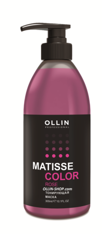 Маска тонирующая розовый Ollin Professional Matisse Color 300 мл