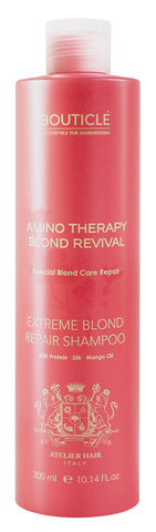 Шампунь для экстремально поврежденных осветленных волос Bouticle Extreme Blond Repair Shampoo 300 мл