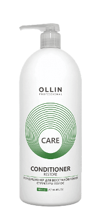 Кондиционер для восстановления структуры волос Ollin Professional Care Restore1000 мл