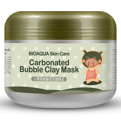 Очищающая пузырьковая маска Bioaqua Carbonated Bubble Clay Mask 100 мл