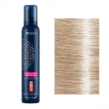 Мусс оттеночный для укладки волос Жемчужный Бежевый Indola Color Style Mousse 200 мл. 