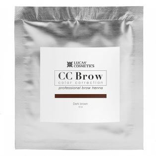 Хна для бровей саше темно-коричневый СС Brow dark brown 5 гр
