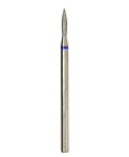 Фреза алмазная пламя острое синяя диаметр 1,6 мм, рабочая часть 8 мм 104.243XL.524.016 Staleks Pro