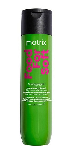 Шампунь увлажняющий для сухих волос с маслом авокадо и гиалуроновой кислотой Matrix Food For Soft 300 мл