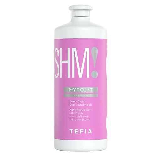 Шампунь для глубокой очистки волос хелатирующий Deep Clean Detox Shampoo TEFIA 1000 мл