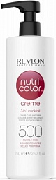 Краска для волос № 500 Пурпурно-красный Revlon Nutri Color Creme 750 мл  