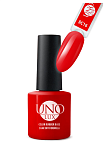 16 Покрытие базовое каучуковое цветное для ногтей ярко красный Color Rubber Base UNO LUX 8 гр