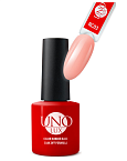 03 Покрытие базовое каучуковое цветное для ногтей персиково-розовый Color Rubber Base UNO LUX 8 гр