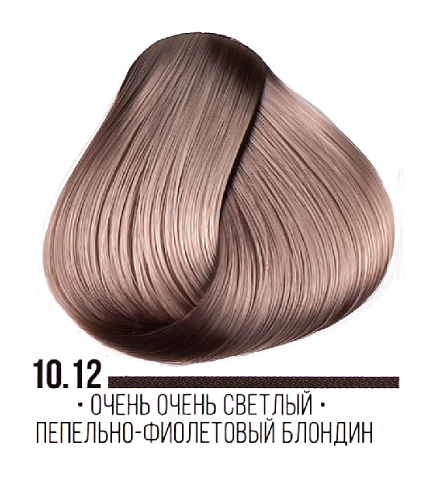 Cтойкая крем-краска для волос 10,12 очень очень светлый пепельно-фиолетовый интенсивный Kaaral AAA Hair Cream Colorant 100 мл